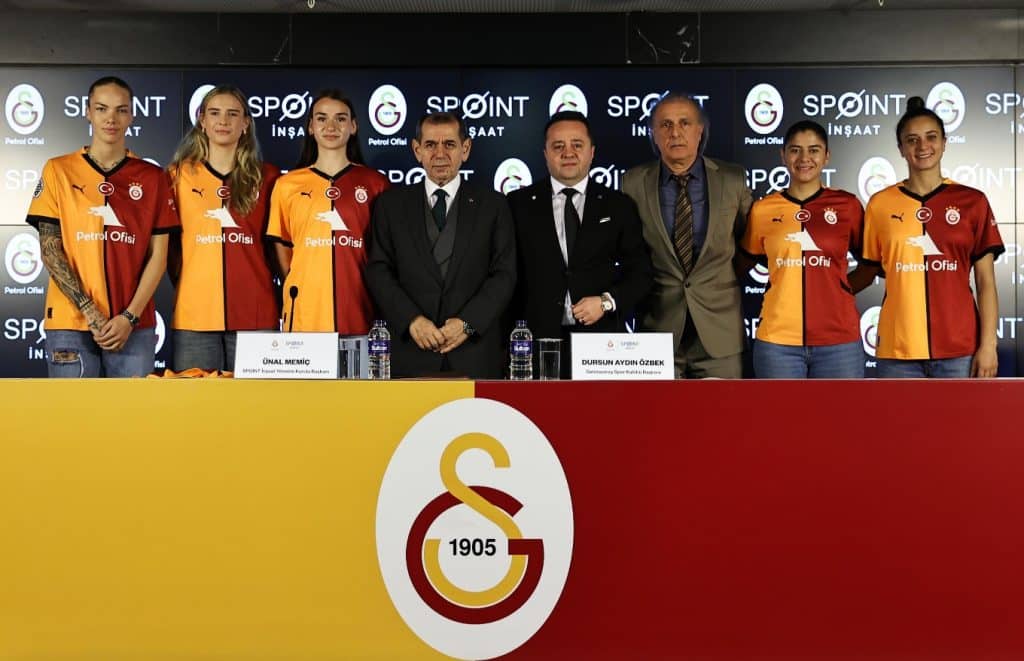 SPOINT İnşaat Galatasaray Petrol Ofisi Kadın Futbol Takımı’nın forma kol sponsoru oldu – Güncel | Arsa Lobisi
